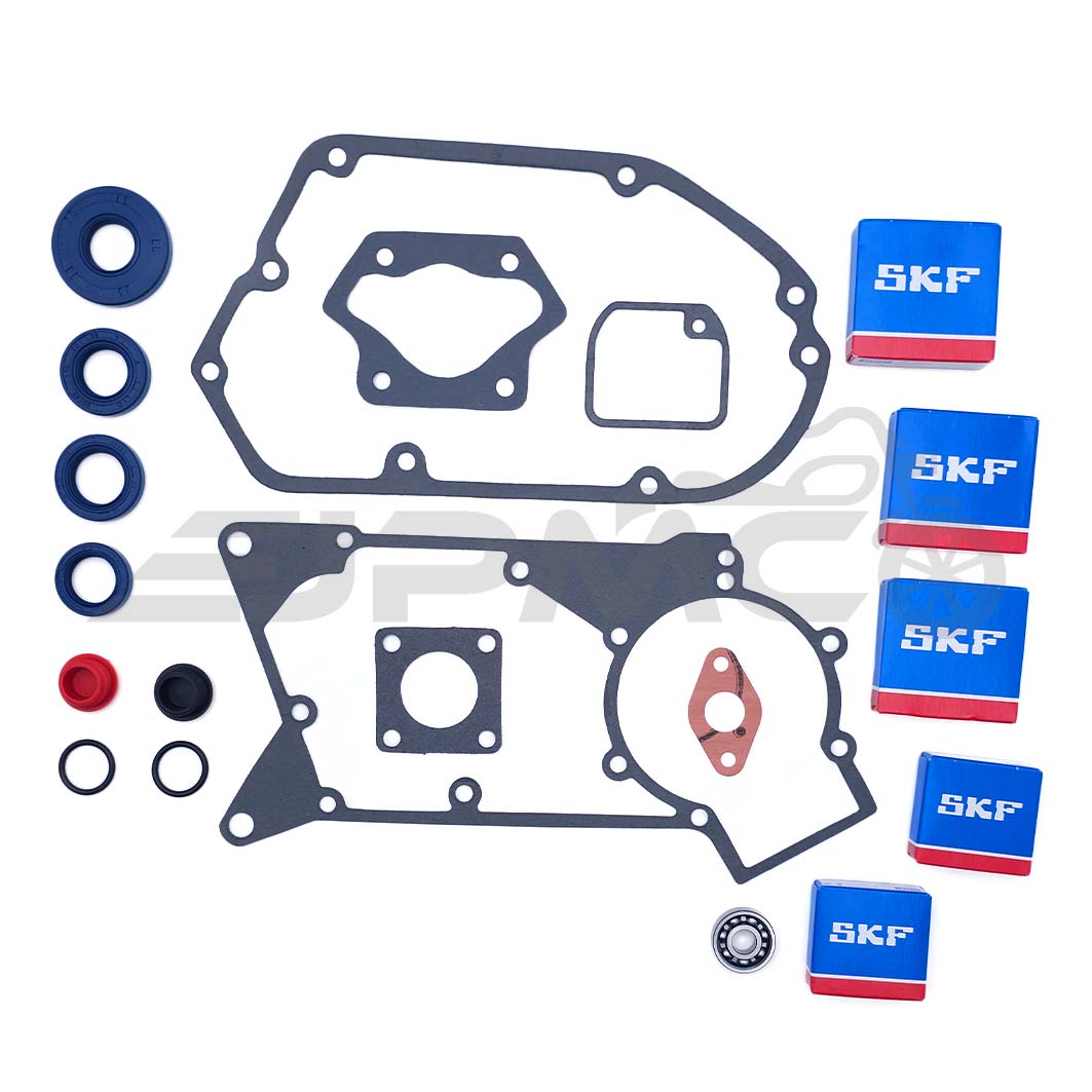 Set: Kugellager, Wellendichtringe, Dichtungen und Verschlussstopfen - Simson S51, S70, S53, S83, KR51/2 Schwalbe, SR50, SR80